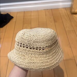 Woven bucket Hat